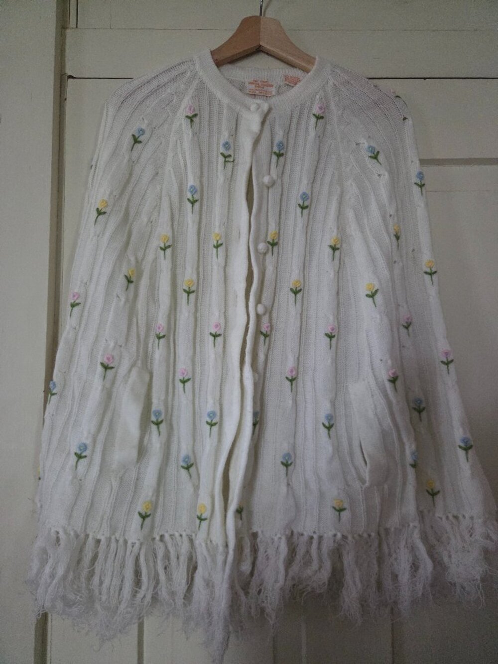 Vintage cape sweater